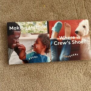 Lovevery Books- Making Muffins & Where is Crew’s Shoe?
